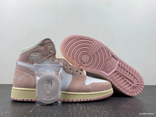 (Women's) FD2596-600 Retro Air 1 Washed OG Pink Jordan High 0723